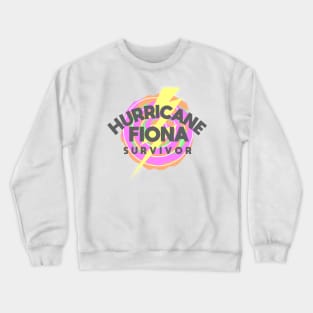 Hurricane Fiona Survivor Crewneck Sweatshirt